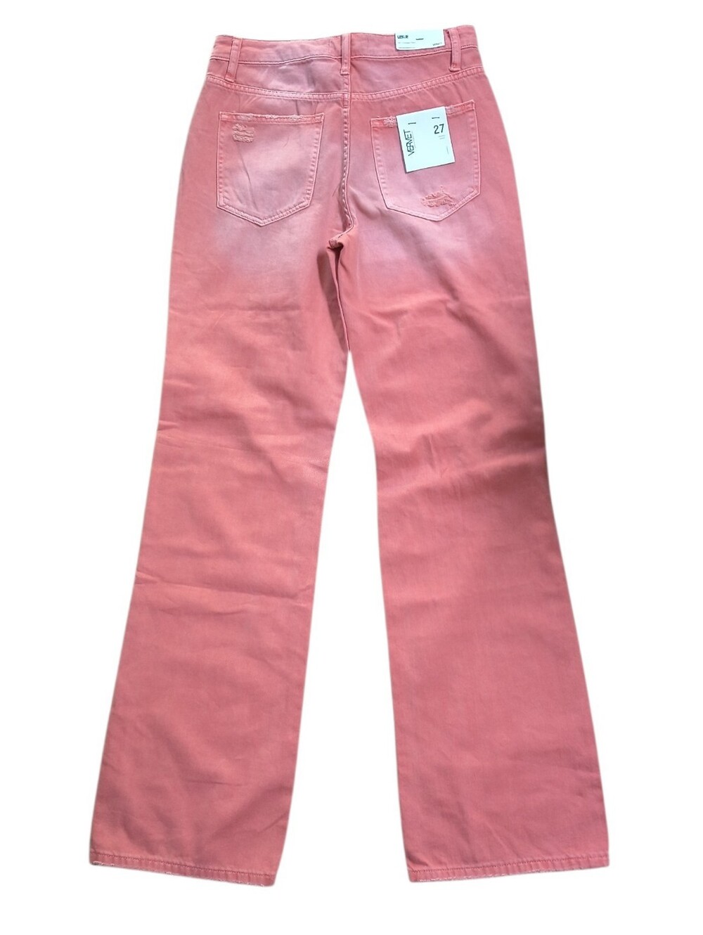 NWT Vervet Salmon "Leslie" 90's Vintage Flare Jeans Size 27 - Picture 4 of 8